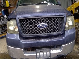 2005 FORD F-150 NAVY BLUE CREW CAB 5.4L AT